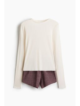 H&M - Women Off White Pyjamas