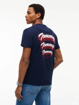Tommy Hilfiger - Regular Fit Cotton T-Shirt Blue