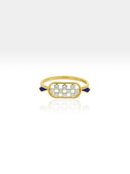 Maiora Diamonds - The Elaria Ring | Lab Grown Diamonds | Yellow Gold