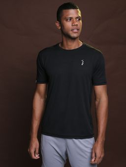 Campus Sutra - Men Solid Stylish Activewear & Sports T-shirts