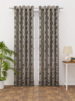 Happy Hues - Tuscan Door Curtains XL Modern Minimalistic Design Cream