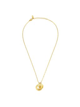 Police - Amour Heart Crystal with Charms Gold Plated Necklace for Women - Pejln0002901