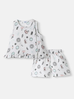 Nautinati - Infant Boys Patterned Muslin Cotton CO-Ord
