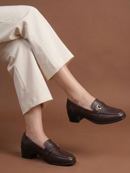 JODYHUB - Women Brown Loafers