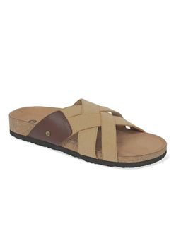 Planet Paaduks - Eden Men Beige Lightweight Slip-On Sandals