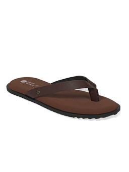 Planet Paaduks - Gara Men Brown Lightweight Flipflops