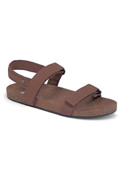 Planet Paaduks - Women Brown Adjustable Double Strap Sandals