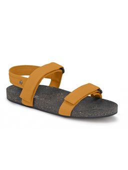 Planet Paaduks - Women Mustard Adjustable Double Strap Sandals