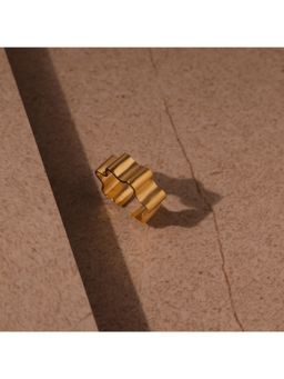 Gossip - Innovative Wavy Adjustable Ring