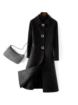 MISS MOSA BY AKANKSHA - Women Black Tuscany Overcoat
