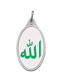 Kundan - 5.11 gm (999.9) Allah Silver Colour Pendant