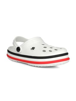Bata - White Synthetic Round Toe Pair Of Clogs