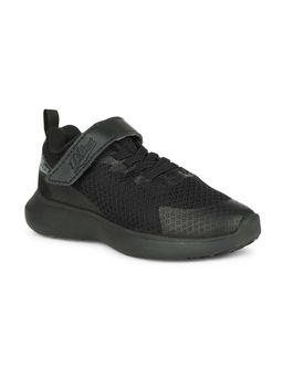 Bata - Black Textile Round Toe Pair Of Sneakers