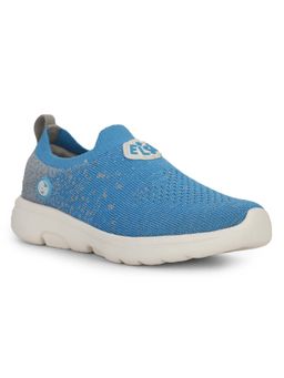 Bubblegummers - Blue Textile Round Toe Pair Of Sneakers