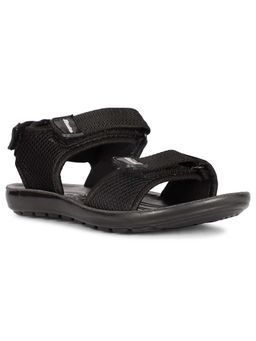 Bubblegummers - Black Textile Round Toe Pair Of Sandals