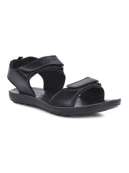 Bata - Black Synthetic Round Toe Pair Of Sandals