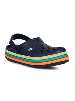 Bata - Navy Blue Synthetic Round Toe Pair Of Clogs