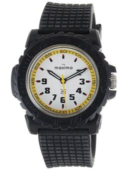 PA Maxima - 12030PPGW Aqua White Dial Analog Watch For Men (M)