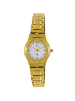 PA Maxima - 14738CMLY Gold White Dial Analog Watch For Women (S)