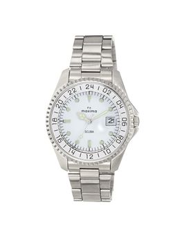 PA Maxima - 18210CMGI Attivo White Dial Analog Watch For Men (S)
