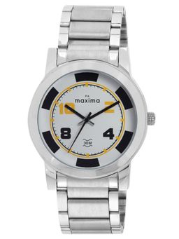 PA Maxima - 20987CMGI Attivo White Dial Analog Watch For Men (M)