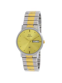 PA Maxima - 26154CMGT Bimetal Gold Dial Analog Watch For Men (S)