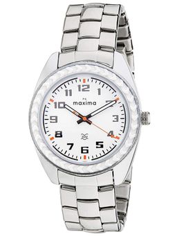 PA Maxima - 26631CMGI Attivo White Dial Analog Watch For Men (M)