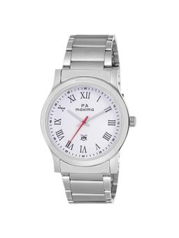 PA Maxima - 28342CMGI Attivo White Dial Analog Watch For Men (M)