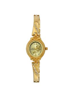 PA Maxima - 29373BMLY Gold Beige Dial Analog Watch For Women (S)