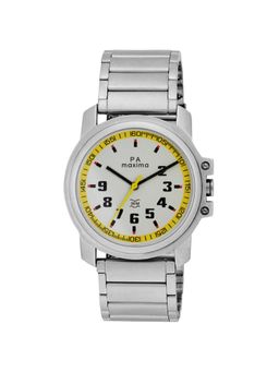 PA Maxima - 34866CMGI Attivo White Dial Analog Watch For Men (M)