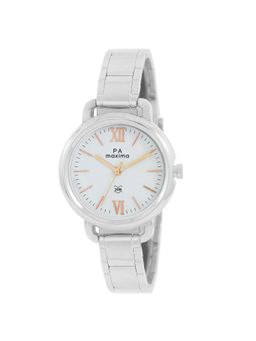 PA Maxima - 41673CMLI Attivo White Dial Analog Watch For Women (S)