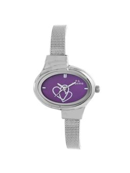 PA Maxima - 42713CMLI Attivo Purple Dial Analog Watch For Women (S)