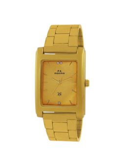 PA Maxima - 43236CMGY Gold Dial Analog Watch For Men (S)