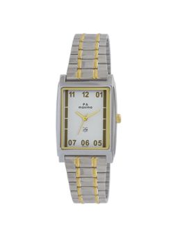 PA Maxima - 43340CMGT E-Co Bimetal Gold White Dial Analog Watch For Men (S)