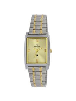 PA Maxima - 43344CMGT E-Co Bimetal Gold Dial Analog Watch For Men (S)