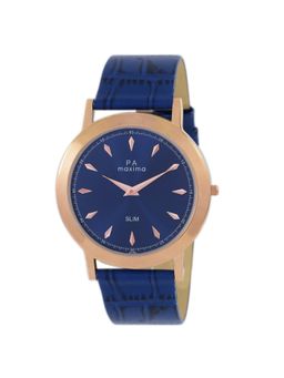 PA Maxima - 47700LMGR Rose Attivo Blue Dial Analog Watch For Men (L)