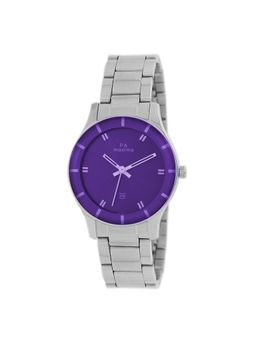 PA Maxima - 47761CMLI Attivo Purple Dial Analog Watch For Women (S)