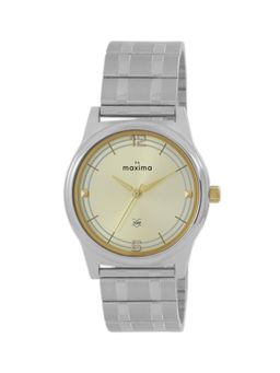PA Maxima - 49160CMGI Attivo Beige Dial Analog Watch For Men (M)
