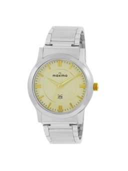 PA Maxima - 49202CMGI Attivo Gold Dial Analog Watch For Women (M)