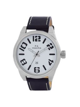PA Maxima - 49350LAGI Attivo White Dial Analog Watch For Men (L)