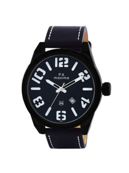 PA Maxima - 49461LAGB Black Attivo Black Dial Analog Watch For Men (L)