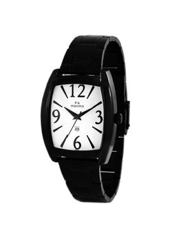 PA Maxima - 49942CAGB Black Attivo White Dial Analog Watch For Men (M)