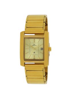 PA Maxima - 49993CALY Gold Beige Dial Analog Watch For Women (S)