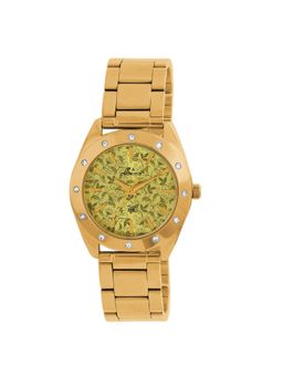 PA Maxima - 52761CMLY Gold Dial Analog Watch For Women (S)