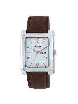 PA Maxima - 58411LMGI Attivo White Dial Analog Watch For Men (S)