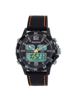 PA Maxima - 59351LMAN Adventure Anadigi Black Dial Analog Watch For Men (L)