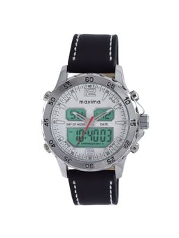 PA Maxima - 59352LMAN Adventure Anadigi White Dial Analog Watch For Men (L)