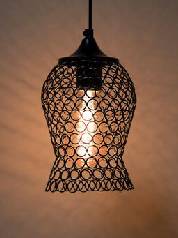 Homesake - Hanging Black Steel Light Hanging Light