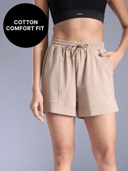 Kica - Easy Go Cotton Shorts KIC413 Beige