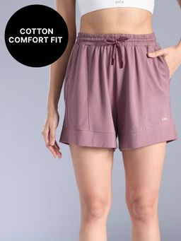 Kica - Easy Go Cotton Shorts KIC413 Mauve